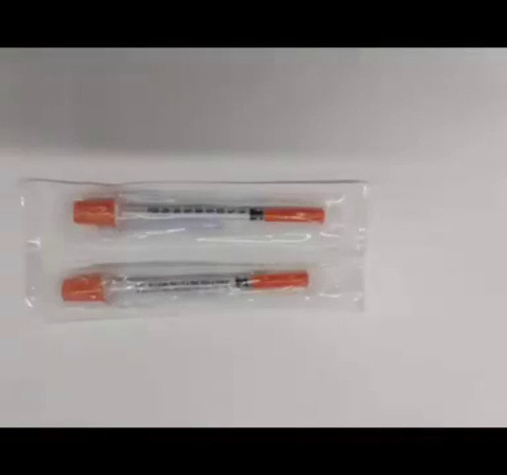 胰岛素注射器- Shandong Wuzhou Medical Equipment - 0.5毫升/ 橡胶